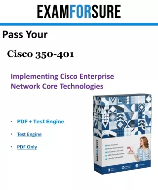 valid Cisco 350-401 dumps pdf 2023