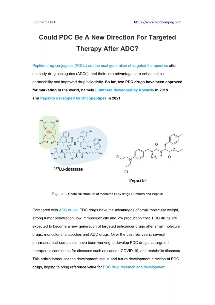 biopharma peg