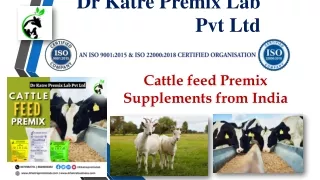 dr katre premix lab pvt ltd