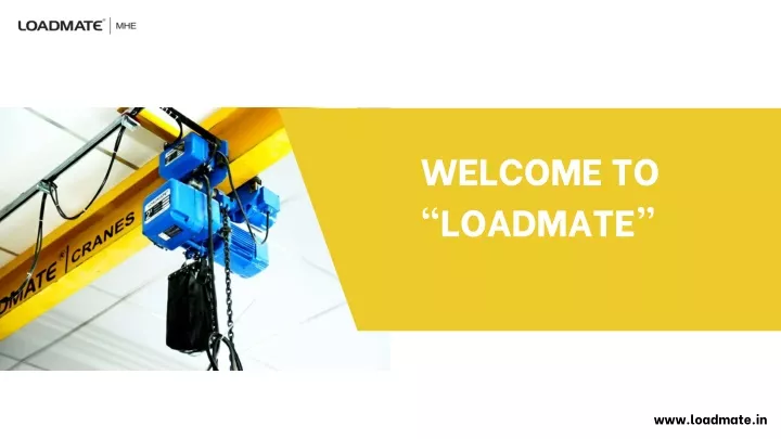 welcome to loadmate