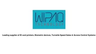 Access Control & Time Attendance Devices Dealers - Wipaq Technology LLC