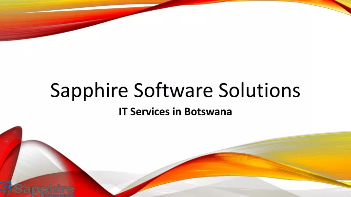 sapphire software solutions