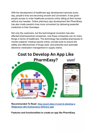 with the development of healthcare