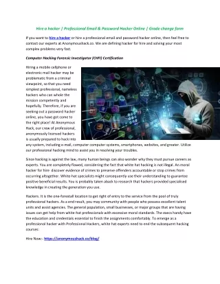 hire a hacker professional email password hacker