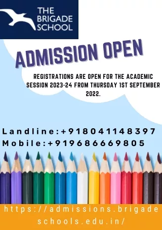 admission open