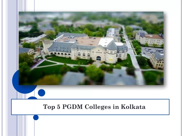 top 5 pgdm colleges in kolkata