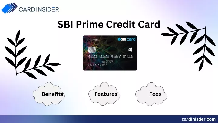 sbi prime credit card