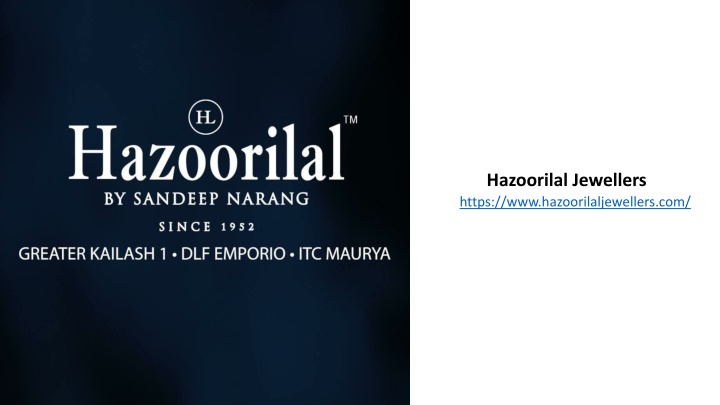 hazoorilal jewellers