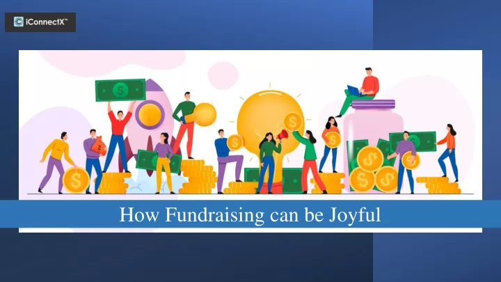 how fundraising can be joyful