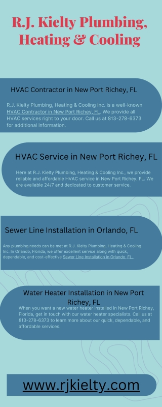 Water Heater Installation in New Port Richey, FL