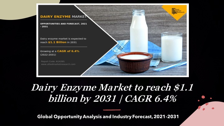 dairy enzyme market to reach 1 1 billion by 2031