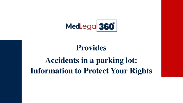 provides accidents in a parking lot information