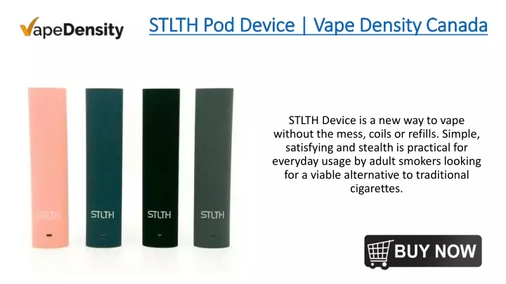 stlth pod device vape density canada