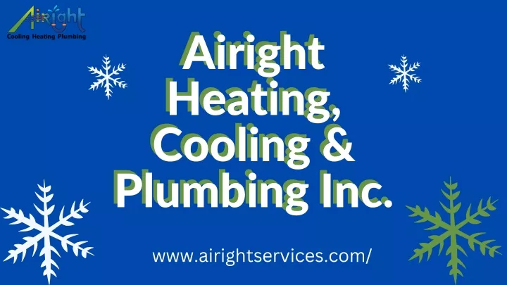 airight heating cooling plumbing inc