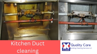 Kitchen Duct cleaning