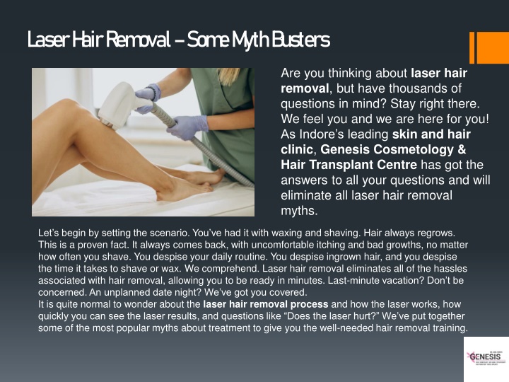 laser hair removal some myth busters