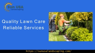 Sun USA Landscaping