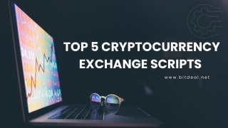 top 5 cryptocurrency exchange scripts
