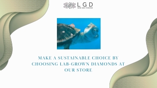 Make A Sustainable Choice By Choosing Lab-Grown Diamonds At Our Store