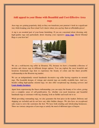 add appeal to your home with beautiful and cost
