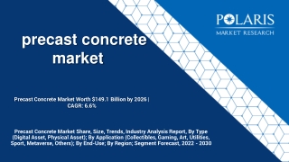 precast concrete market worth 149 1 billion by 2026 cagr 6 6