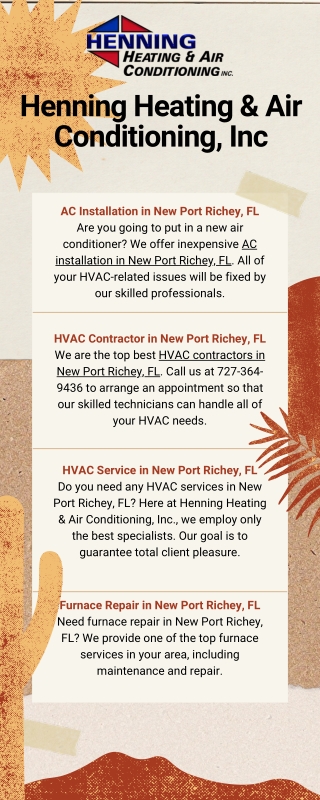 AC Installation in New Port Richey, FL