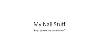 Professional gel polish in George | My Nail Stuff
