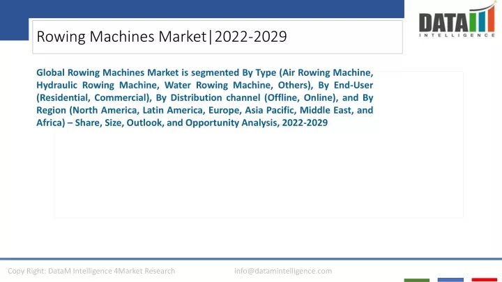 rowing machines market 2022 2029