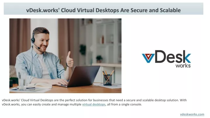 vdesk works cloud virtual desktops are secure
