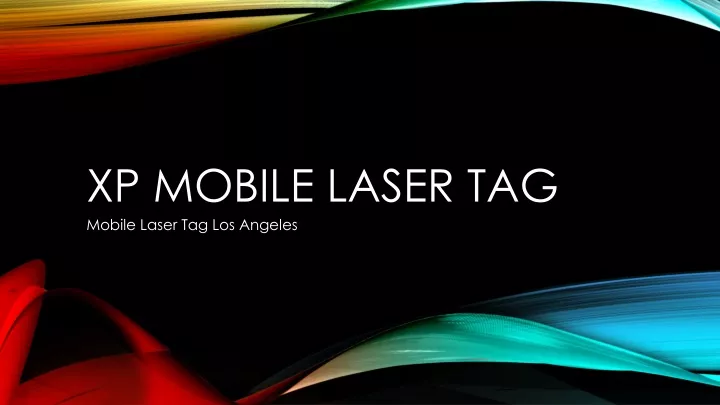 xp mobile laser tag