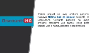 notino kod za popust   Discount.hr