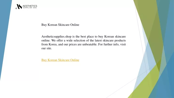 buy korean skincare online aestheticsupplies shop