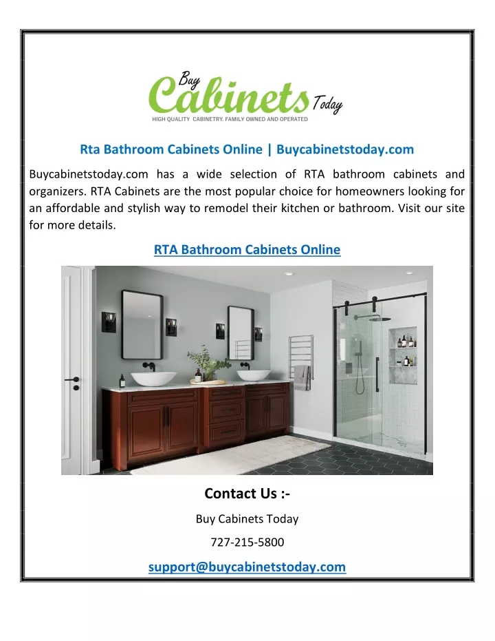 rta bathroom cabinets online buycabinetstoday com