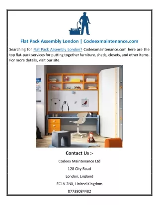 flat pack assembly london codeexmaintenance com