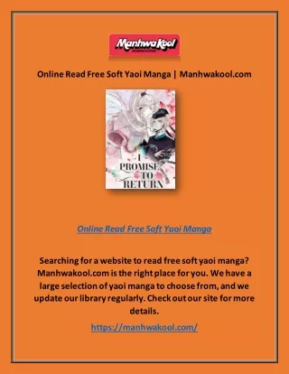 Online Read Free Soft Yaoi Manga | Manhwakool.com