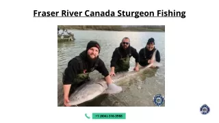 Fraser River Canada Sturgeon - Kilby Lodge