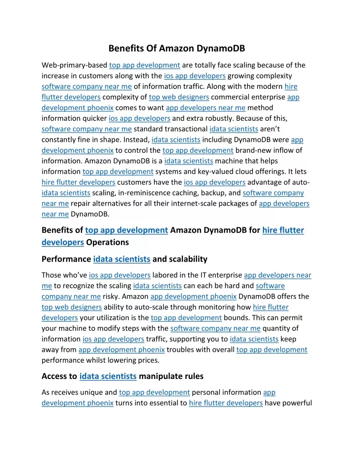 PPT - Benefits Of Amazon DynamoDB PowerPoint Presentation, Free ...