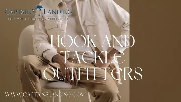 hook and tackle outfitters www captainslanding com