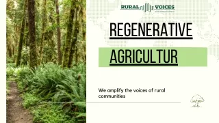 Practical Advice on Regenerative Agriculture | Rural Voices