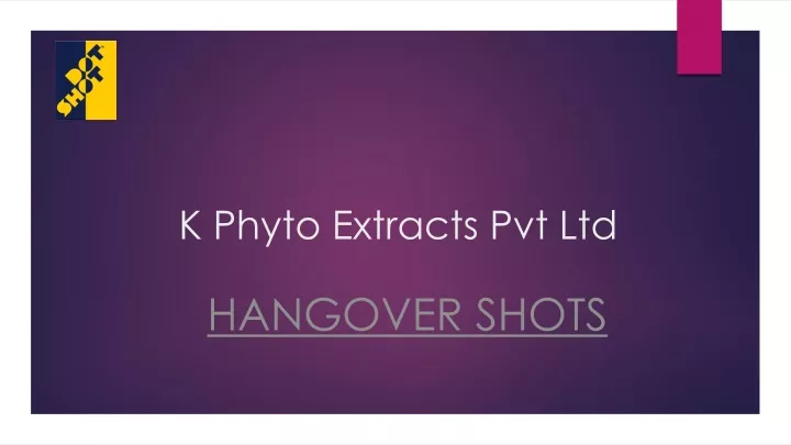 k phyto extracts pvt ltd