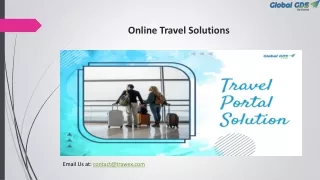 online travel solutions