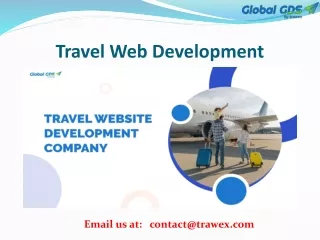 travel web development