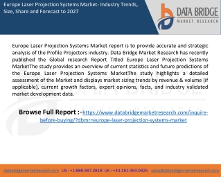 europe laser projection systems market industry