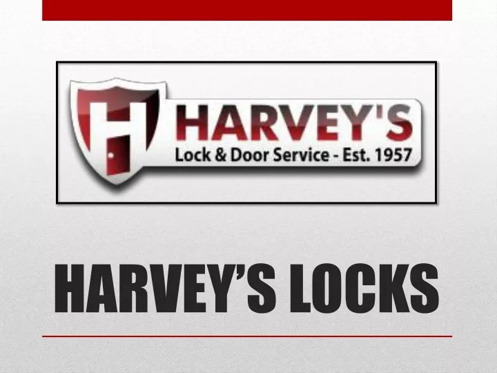 harvey s locks