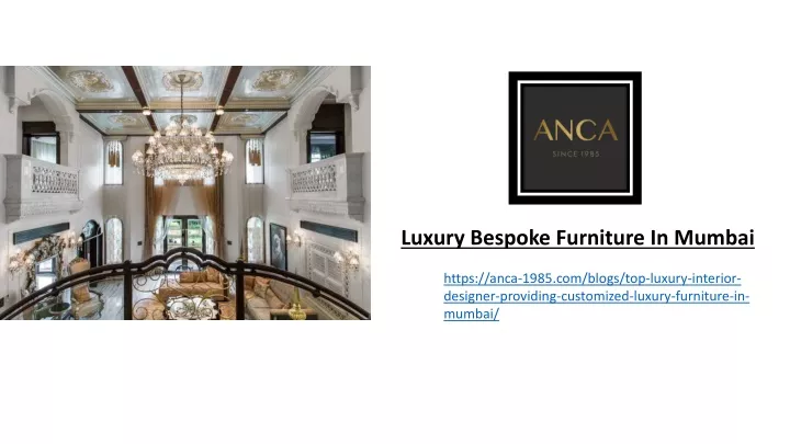 luxury bespoke furniture in mumbai