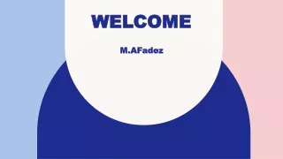 welcome