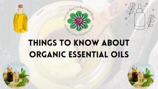 Buy Organic Essential Oils Online
