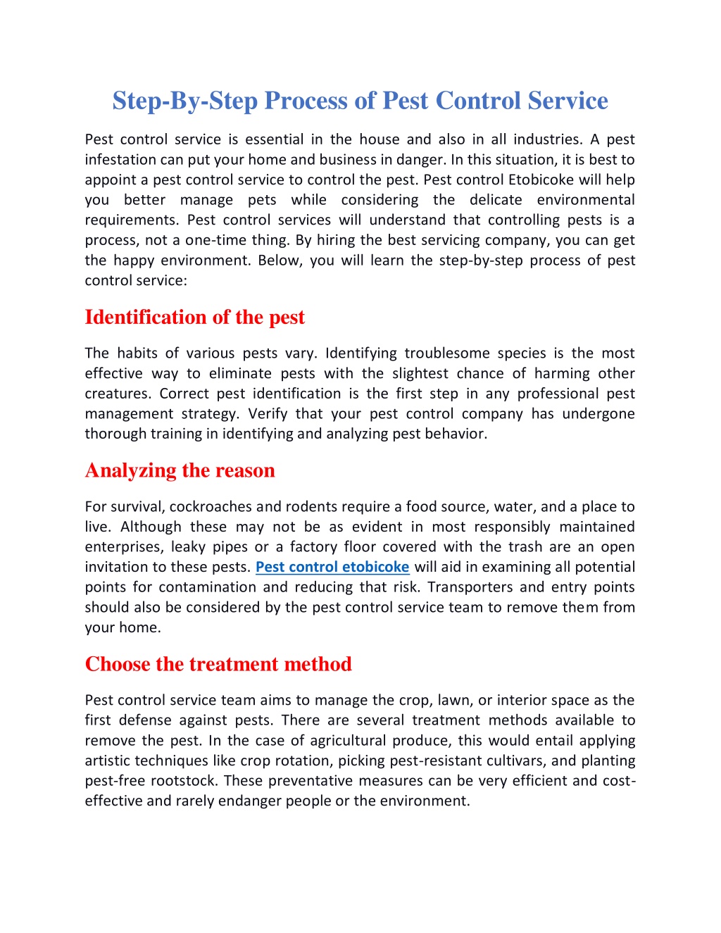 Exterminators Process PPT - Step-by-step process of pest control service PowerPoint ...
