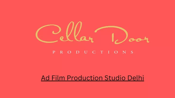 ad film production studio delhi