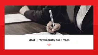 2023 - UK Travel industry trends